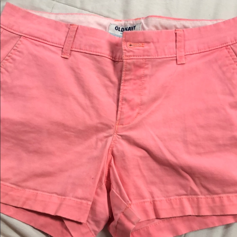 Pink shorts